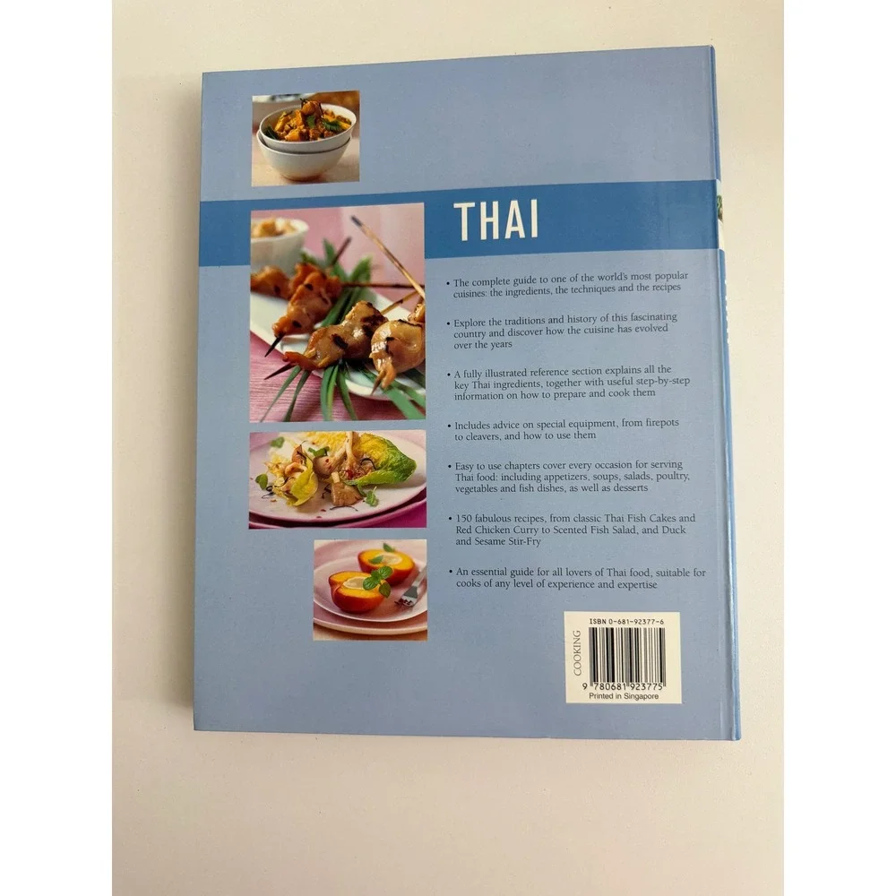 Thai The Essence of Asian Cooking Cookbook Judy Bastyra Becky Johnson Hardcover